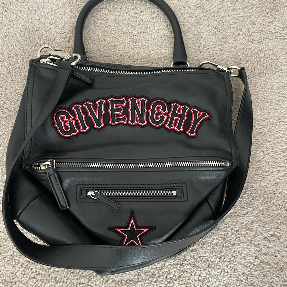 Givenchy PANDORA PATENT LEATHER TOTE